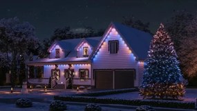 Philips Hue FESTAVIA ghirlandă LED RGBW reglabilă pentru exterior, 32 LED, 18 m, IP65