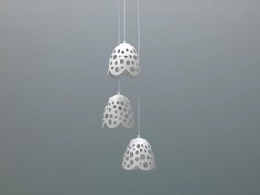 STONES Lampă suspendată Ø.19,5cm X Ø.19,5cm H. 125cm | Aosom Romania