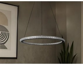 Pendul LED dimmabil pe cablu 90W/230V 3000-6500K Ø 60 cm + telecomandă