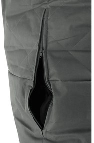 Fotoliu tip sac, material textil gri deschis, VETOK