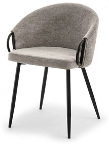 Scaun Carma K (gri + negru). 1111002