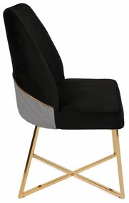 Set de scaune de sufragerie Madrid Black, 4 buc., 4 buc