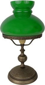 Veioza din alama stil nautic clasic Mississippi verde