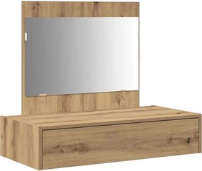 vidaXL Masă de Machiaj cu sertar Maro 83 x 40 x 70 cm Lemn compozit