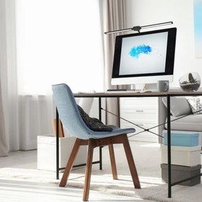 Lampă de birou LED cu intensitate reglabilă USB TENUIX DUO LED/14W/5V 3000-6000K negru