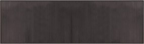 vidaXL Covor dreptunghiular, maro închis, 60x200 cm, bambus