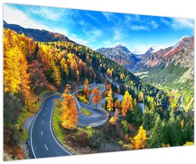 Tablou - Trecătoarea Malay Pass (90x60 cm)