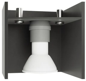 Aplică perete LORETO 1xG9/40W/230V negru