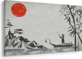 Tablou - Munții Fuji (90x60 cm)