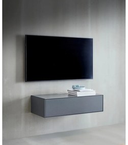 Masă TV gri 91x24 cm Edge by Hammel - Hammel Furniture