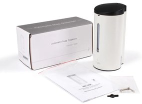 Dozator de săpun lichid fără atingere Donner Round 700 ml, alb
