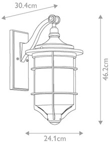 Aplică de exterior ROYAL 1xE27/60W/230V IP44 Elstead KL-ROYAL-MARINE2-M