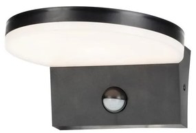 Aplică LED de exterior cu senzor Rabalux 77119 BATIDA LED/9W/230V IP54 negru