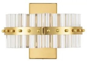 Aplica de perete LED Sticla, Baza Aurie Kezo