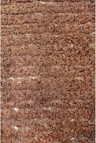 Covor cărămiziu din bumbac 170x240 cm Twin Toffee – Lorena Canals