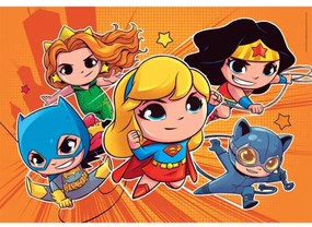 Liga Dreptății Mini Friends Puzzle Clementoni DC Super Hero 2x60 buc