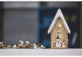 Decorațiune LED de Crăciun 3xLED/2xAA bej