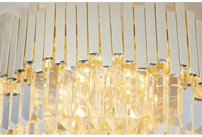 Lustră pe cablu MAXLIGHT P0368 TREND 8xE14/40W/230V d. 45 cm auriu