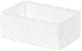Compactor Organizator depozitare pentru sertar M TEX, 18 x 12 x 7 cm, alb, M