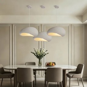 BRILAGI - Lustră pe cablu WABI SABI 1xE27/60W/230V Ø 40 cm albă