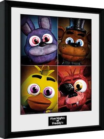 Poster înrămat Five Nights at Freddys - Quad