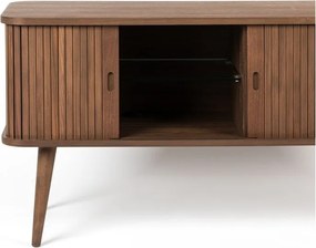 Comodă cu uși glisante Zuiver Barbier, maro