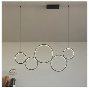 Lustră LED dimabilă pe cablu ATHENA LED/40W/230V CRI98 negru Redo 01-3384