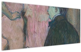 Tablou - Henri de Toulouse-Lautrec, Maxime Dethomas, reproducere (120x50 cm)