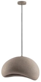 Lustra suspendata design modern, Stone Brown, AERE, L 50cm