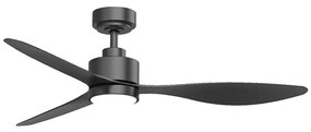 Ventilator LED dimabil de tavan Aigostar LED/20W/230V 2700-6500K 132 cm negru + telecomandă
