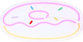 Atmosphera - Decorațiune de perete neon LED DONUT LED/5V