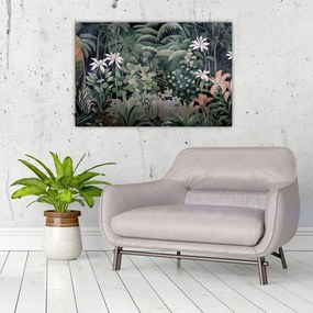 Tablou - Model de junglă pictat (90x60 cm)