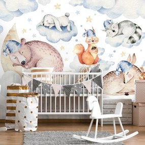 Fototapet - Animale dormind (152,5x104 cm)