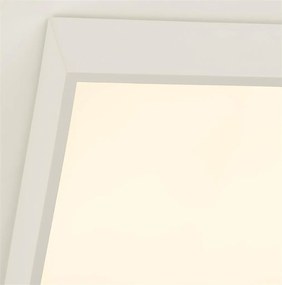 Plafoniera LED baie cu protectie IP44 Zeus 30x30cm, alb
