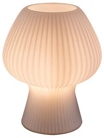 Veioza/Lampa de masa decorativa, Vinelle alb