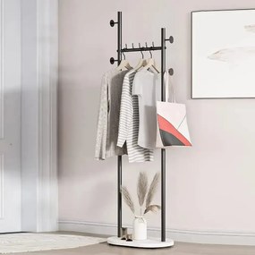 Cuier din metal ,culoare negru,170x58 cm