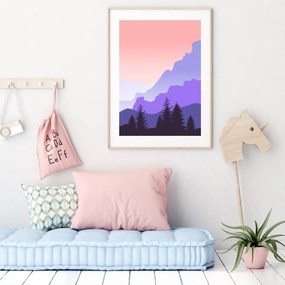 Poster - Peisaj montan (A4)