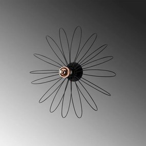 Aplică de perete neagră Hemdem – Opviq lights