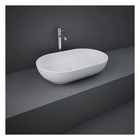 Lavoar oval Rak Feeling 55x35 cm alb mat