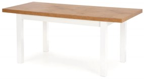 Masa extensibila Tiago lancelot/alb - L 140-220 x l 80 x h 76 cm