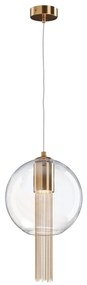 Pendul design modern Flusso bronz 23cm