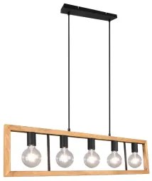 Suspensie 5 becuri E27 AGRA 313800532 TRIO