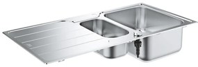 GROHE 31572SD1 - Chiuvetă K500 1000 × 500 mm inox