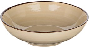 Farfurie adâncă Banquet PALAS, 18 cm, crem