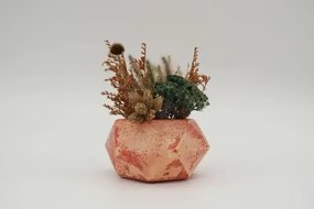 Ghiveci decorativ cu flori artificiale, homs seria A620,17x5.5x9 cm,30344