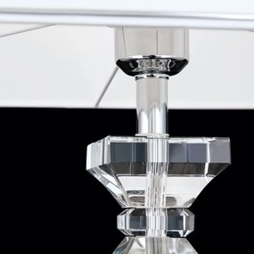 Lampă de cristal de masă Orion LA 4-1207 POKAL 1xE27/60W/230V alb/transparent