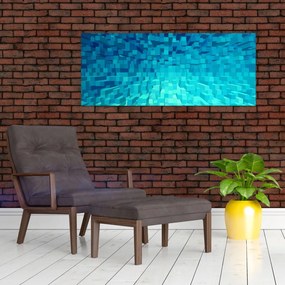 Tabloul - cuburi abstracte (120x50 cm)