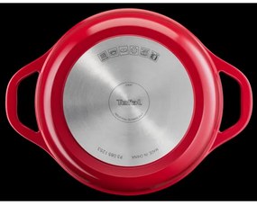 Tefal - Cratiță AIR cu capac, 24 cm, roșu