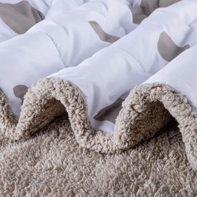 Set matlasat cu blăniţă Dual Feel ESTELLA 3 buc