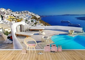 Fototapet. Vile de Lux in Santorini, Grecia. Art.060020